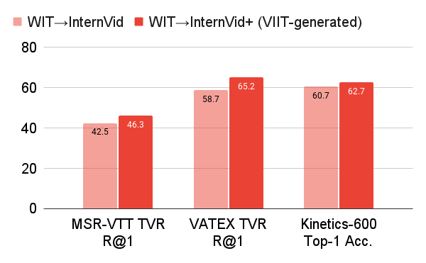 dual-encoder internvid